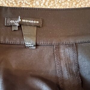 Black knee length Club Monoco skirt